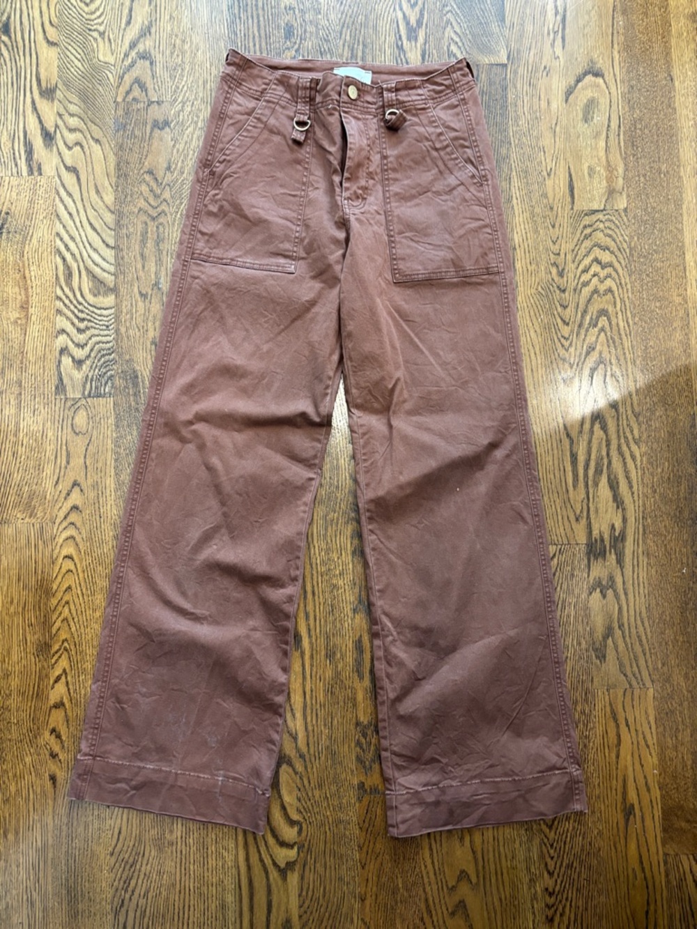 Habitual Cargo Pants in Rust Brown